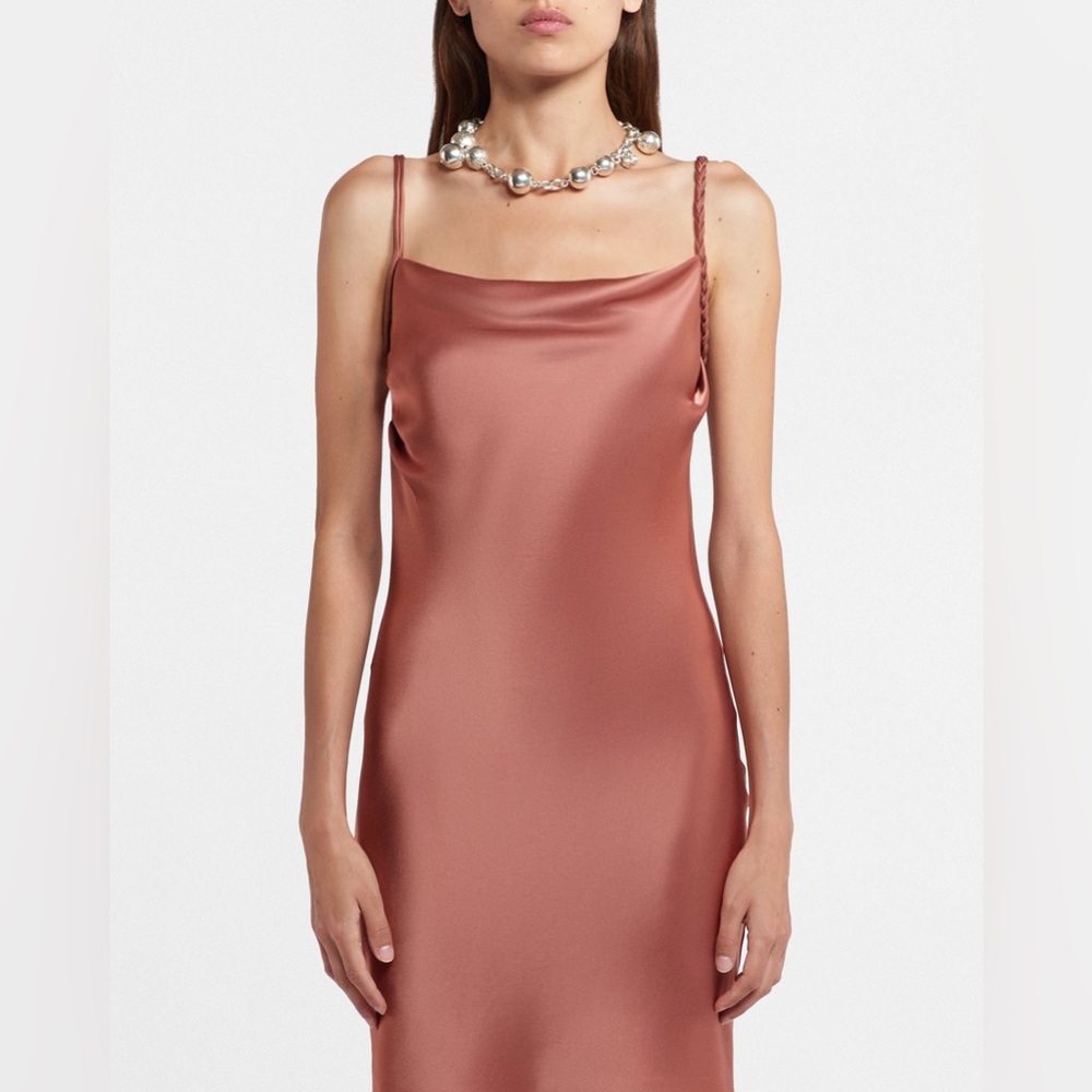 Nanushka Merva Satin Slip Dress - NWT